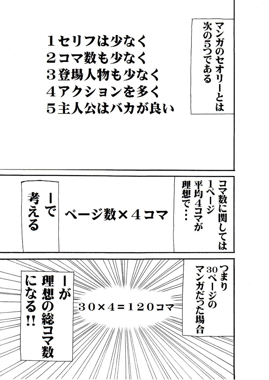 「ハンター考察とセオリー」（3ページ目）