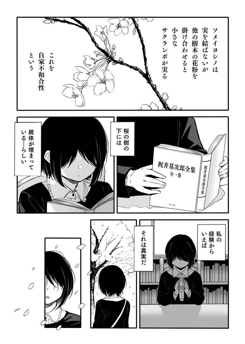 桜日記（1ページ目）