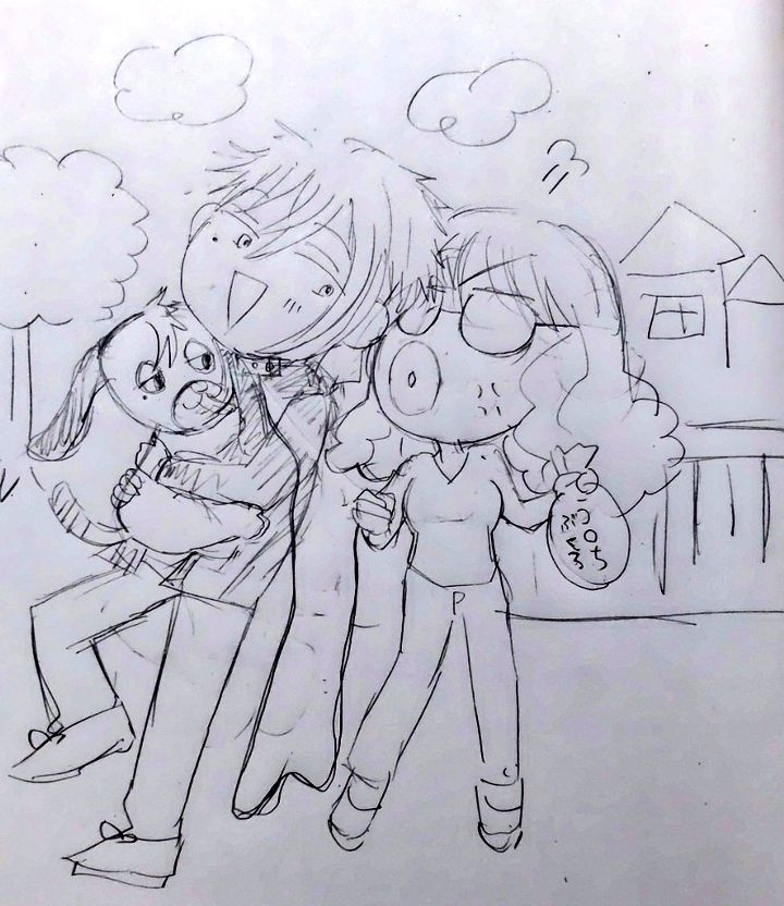 メロンちゃんと一緒