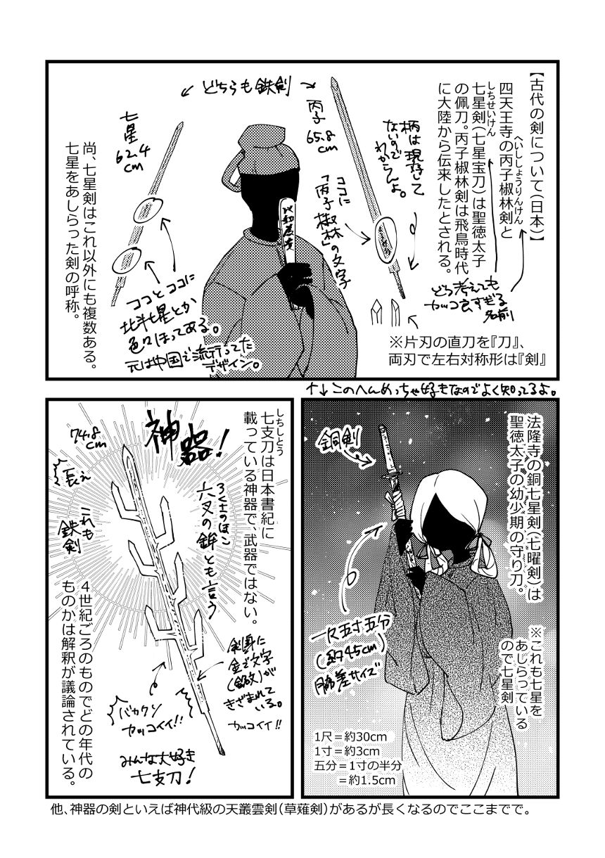 【おまけ】刀手入れ漫画と歴史講座～刀編～と近況（4ページ目）