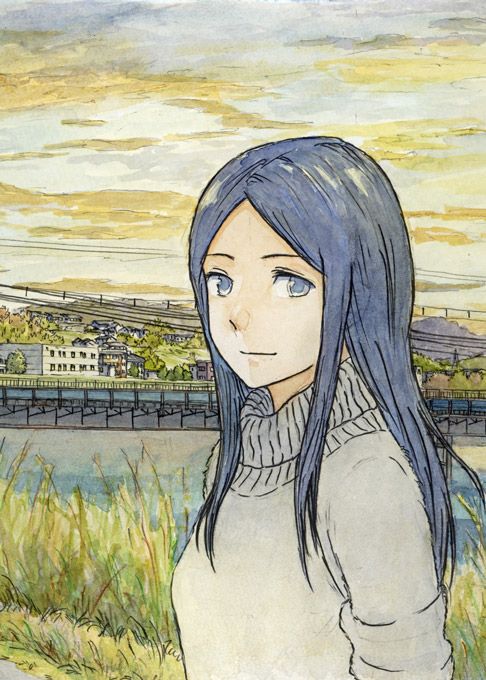 文子と早春の煙