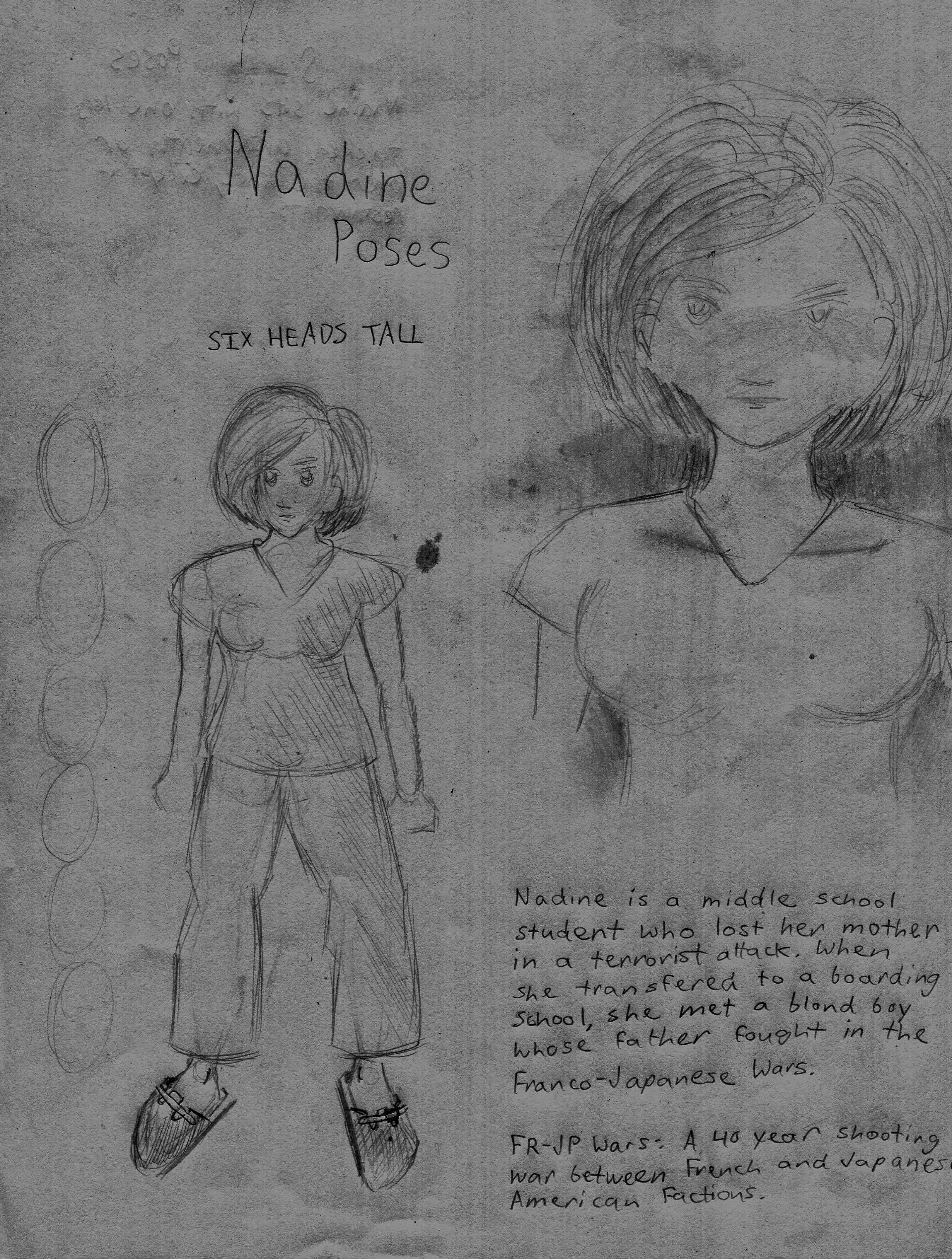Nadine Sketches ( Traditional )