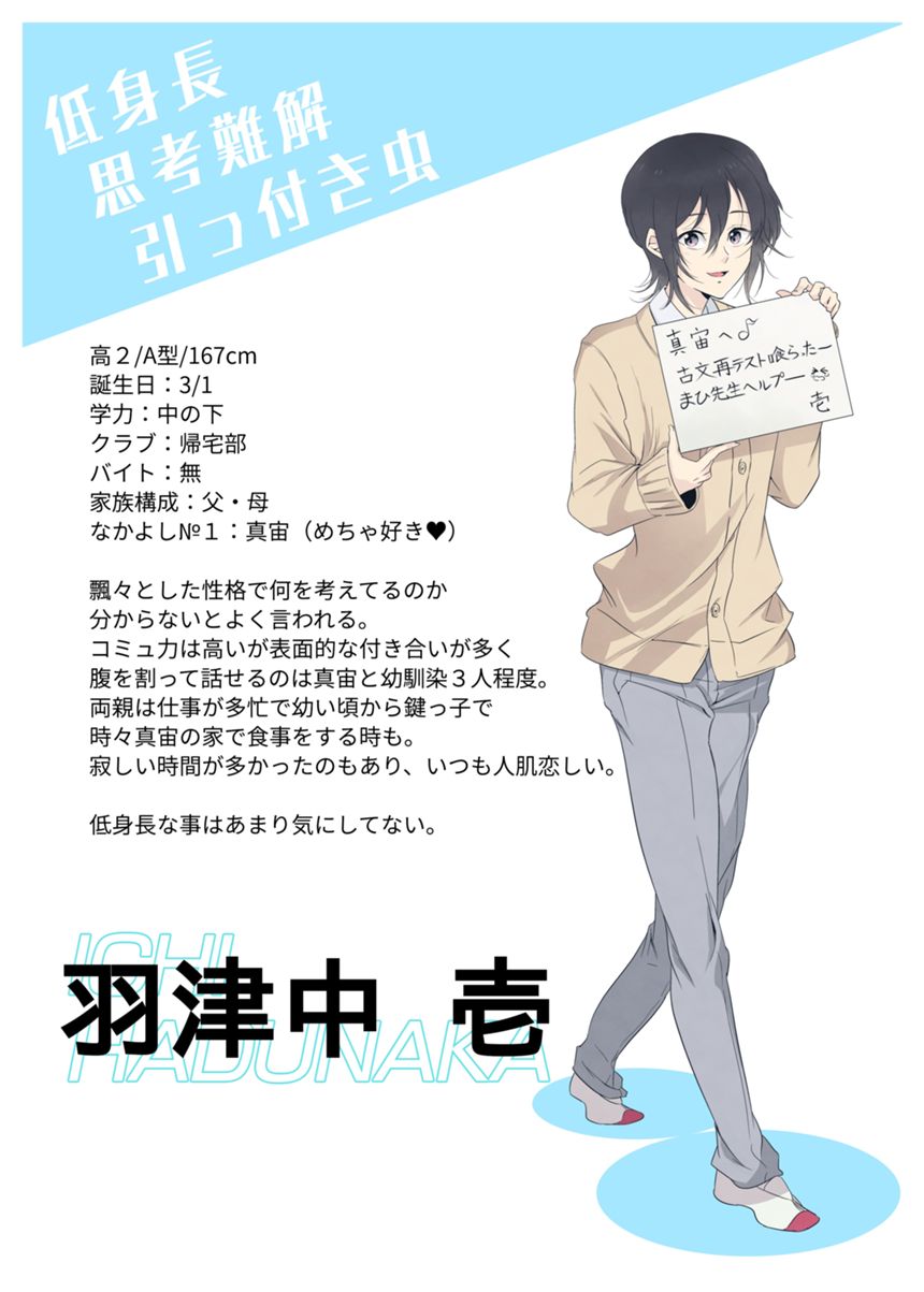 相関図◆幼馴染高校生５人でBL漫画（4ページ目）