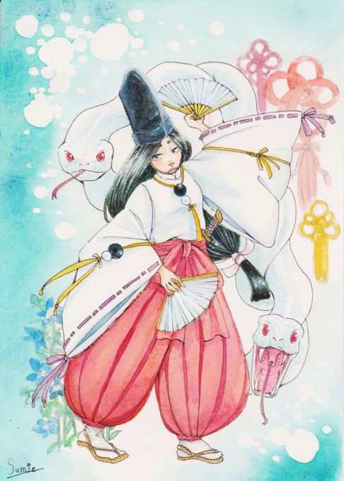 水彩画少女集