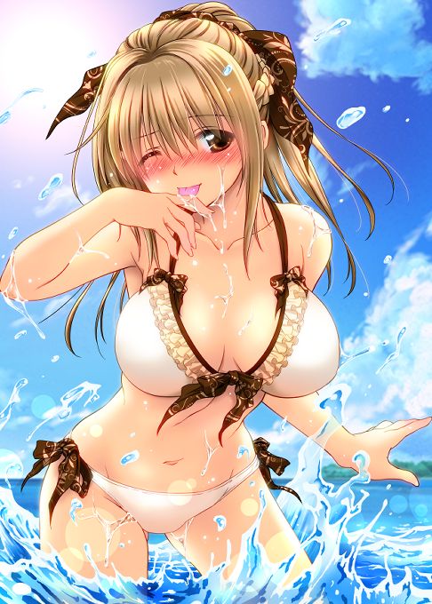 サマーエンジェル　水着のヒモをほどいたら…