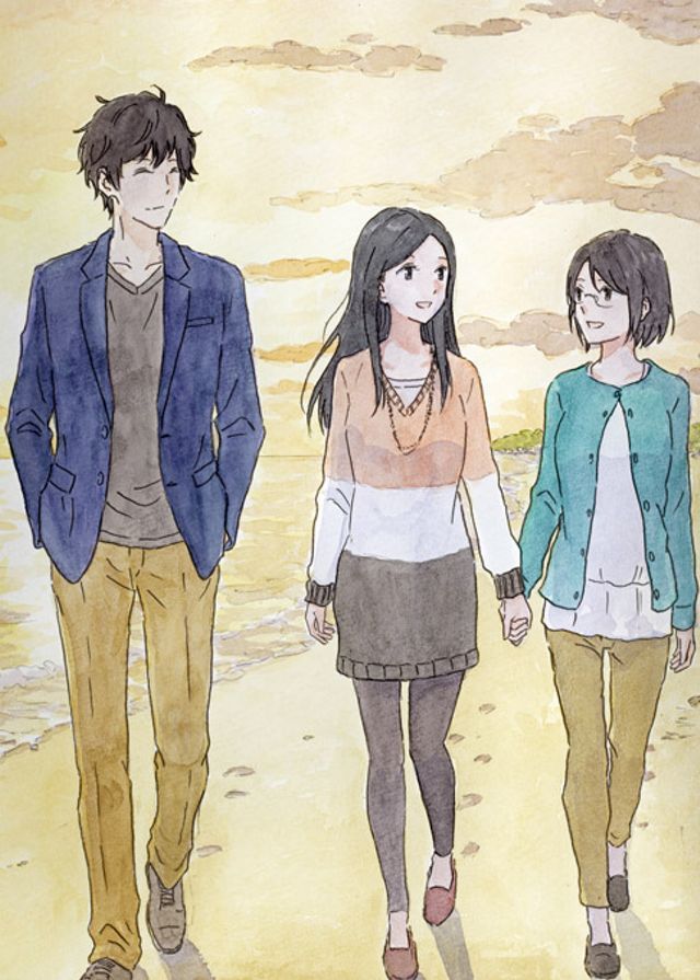 文子と早春の煙