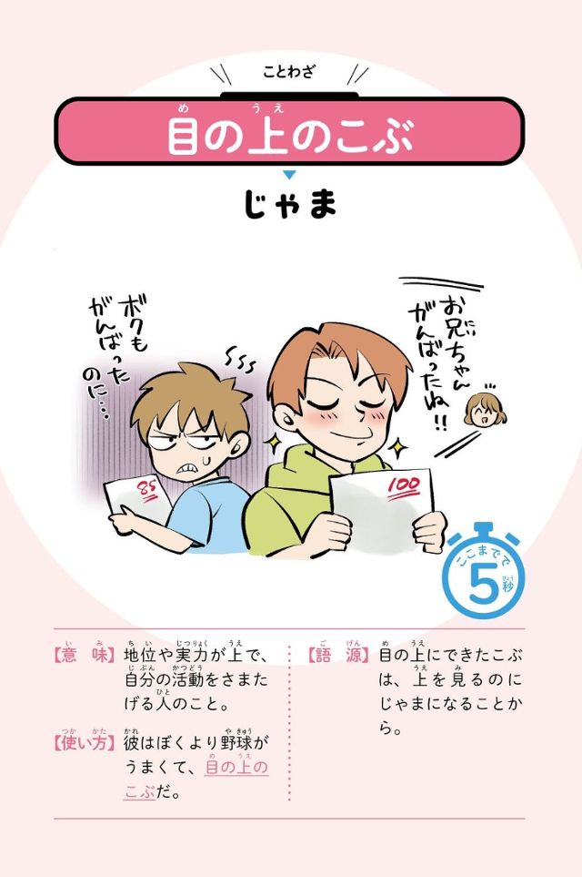 ５秒でわかることわざ図鑑