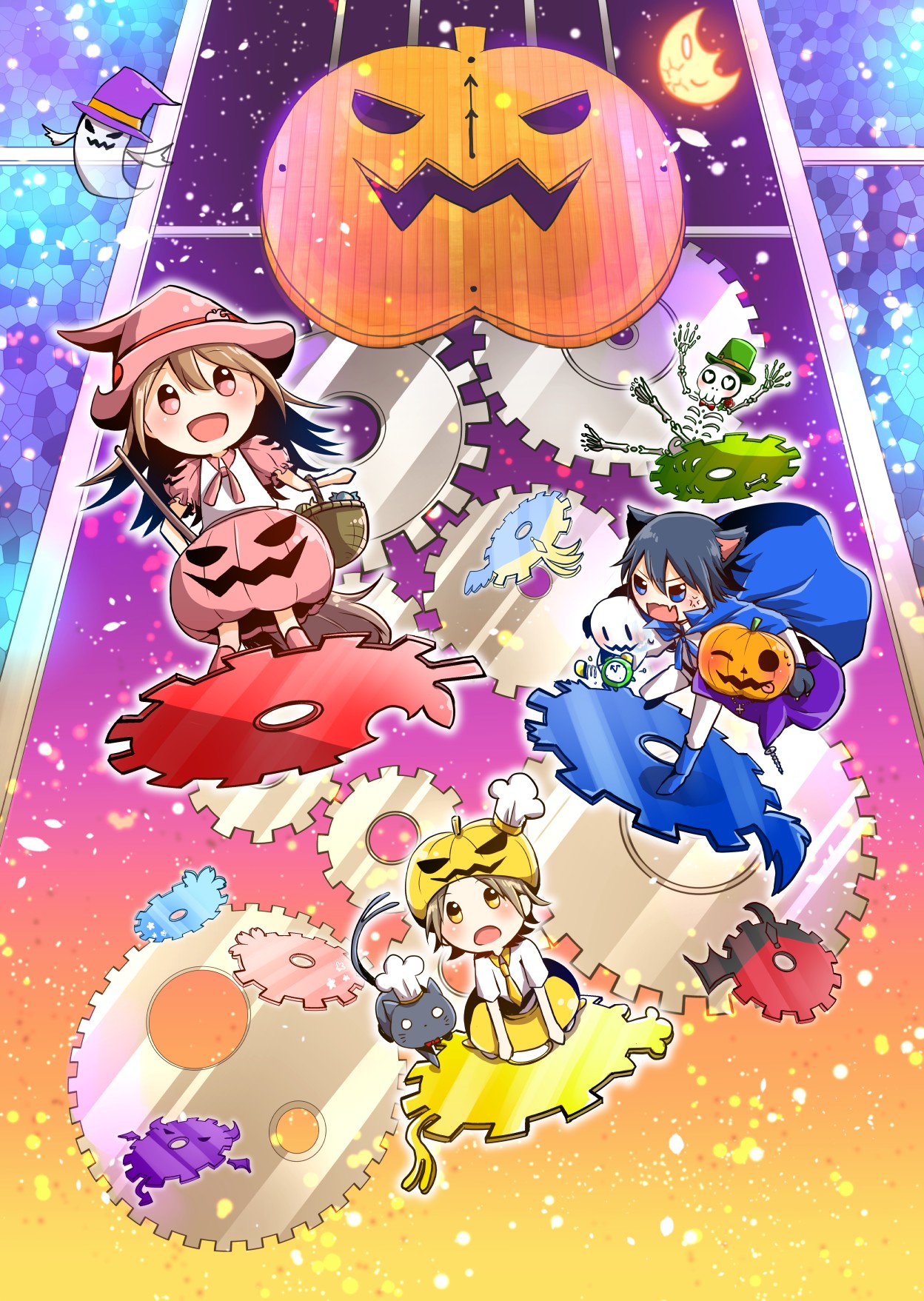 ハロウィーンストリートinNAGANOポスターイラスト