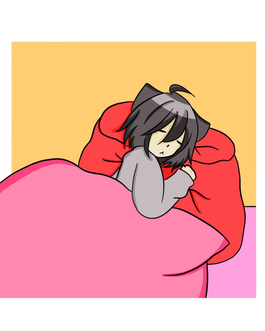 第375話  寝落ち（3ページ目）