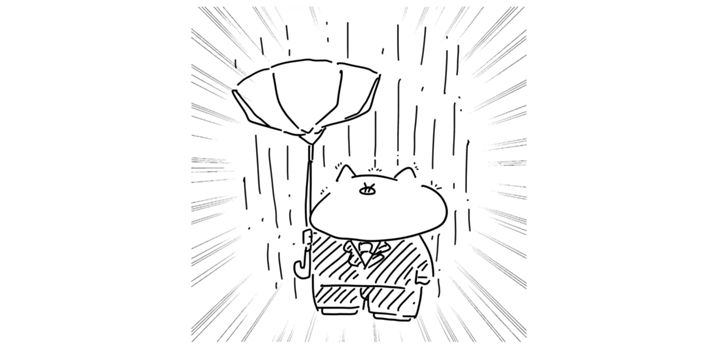 ブタタ上司と春時雨