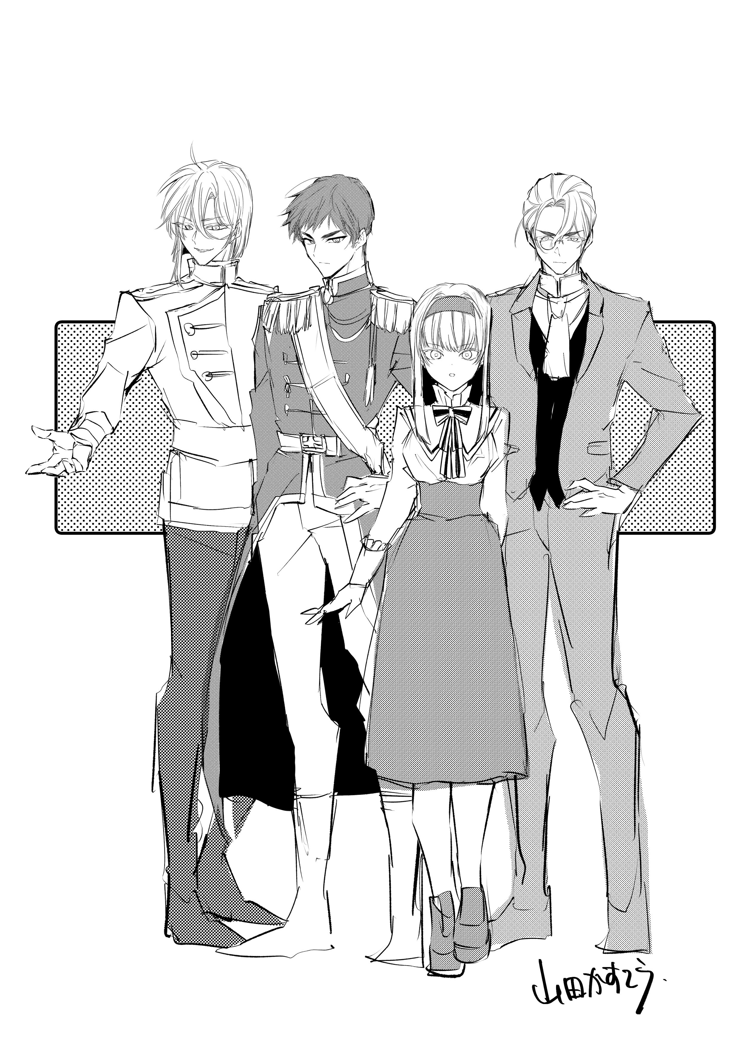 モノクロ絵